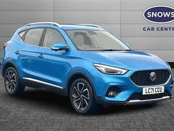 Blue Used 2021 MG ZS Exclusive Sedan | £13,699 (Fair price)