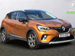 Orange/black Used 2022 Renault Captur SE SUV | £15,599 (Fair price)