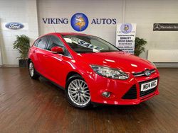 Red Used 2014 Ford Focus Zetec Hatchback | £4,995 (Fair price)