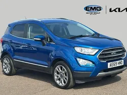 Blue Used 2019 Ford Ecosport Titanium SUV | £12,295 (Fair price)