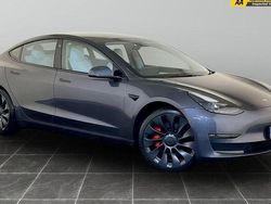 Grey Used 2022 Tesla Model 3 Performance Sedan | £23,495 (A bit pricey)