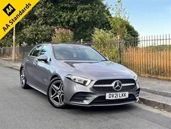 Grey Used 2021 Mercedes A180 AMG line Hatchback | £14,695 (Good price)