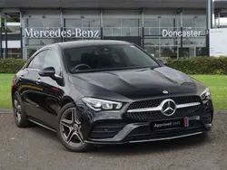 Black Used 2022 Mercedes CLA220 AMG Line Premium Sedan | £25,490 (Fair price)