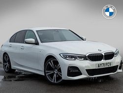 White Used 2021 BMW 320 M Sport | £23,707 (Fair price)