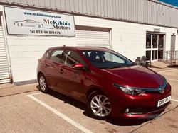 Red Used 2018 Toyota Auris Hatchback | £11,750 (Fair price)