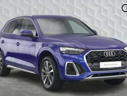 Blue Used 2023 Audi Q5 S-Line SUV | £35,650 (Good price)