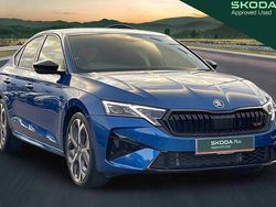 Blue Used 2025 Skoda Octavia vRS Hatchback | £31,764 (Expensive)