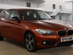 Valencia orange Used 2018 BMW 116 Sport Line Hatchback | £11,275 (Fair price)