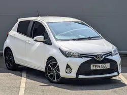 White Used 2015 Toyota Yaris Sport Hatchback | £7,995 (Fair price)