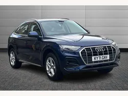 Blue Used 2021 Audi Q5 Sportback Sport SUV | £25,490 (Good price)