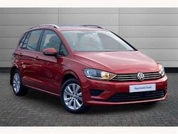 Red Used 2016 VW Golf Sportsvan SE MPV | £8,895 (Fair price)
