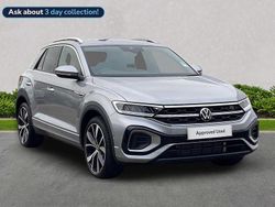 Silver New 2025 VW T-Roc R-line SUV | £31,659 (Good price)