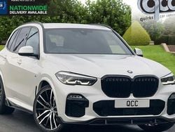 White Used 2019 BMW X5 M Sport SUV | £32,950 (Fair price)