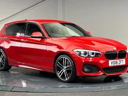 Red Used 2018 BMW 118 M Sport Hatchback | £16,250 (Fair price)