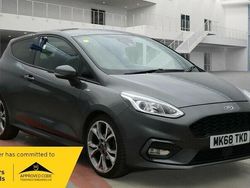 Grey Used 2018 Ford Fiesta ST-Line Hatchback | £7,495 (Fair price)