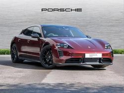 Red Used 2022 Porsche Taycan Sedan | £59,995 (Fair price)