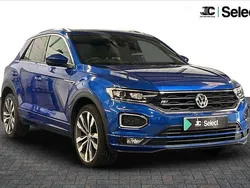 Blue Used 2019 VW T-Roc R-line SUV | £17,400 (Good price)