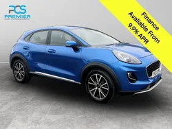 Desert island blue (exclusive paint) Used 2023 Ford Puma Titanium SUV | £14,595 (Super price)