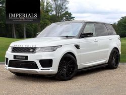 White Used 2018 Land Rover Range Rover Sport HSE Dynamic SUV | £29,948 (Fair price)