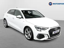 White Used 2021 Audi A3 S-Line Hatchback | £20,499 (Fair price)