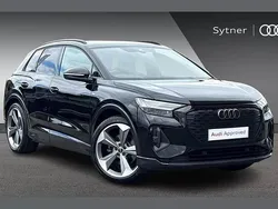 Black Used 2024 Audi Q4 e-tron Black Edition SUV | £33,000 (Expensive)