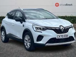 White Used 2020 Renault Captur Iconic SUV | £13,650 (Fair price)