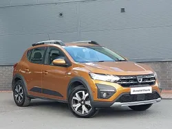 Orange Used 2022 Dacia Sandero Prestige Hatchback | £12,998 (A bit pricey)