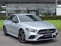 Silver Used 2022 Mercedes A250 AMG Line Premium Sedan | £20,500 (Fair price)