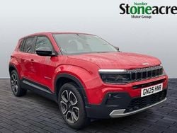 Red New 2025 Jeep Avenger Summit SUV | £23,000 (Good price)