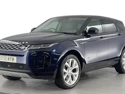 Blue Used 2021 Land Rover Range Rover evoque SE Estate | £22,720 (Good price)
