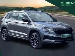 Grey Used 2023 Skoda Karoq SportLine SUV | £28,393 (Fair price)