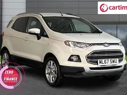 White Used 2017 Ford Ecosport Titanium SUV | £7,699 (Fair price)