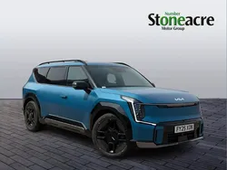 Blue New 2025 Kia EV9 2 SUV | £67,890 (Good price)