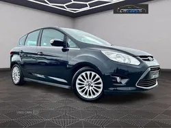 Black Used 2012 Ford C-MAX Titanium MPV | £4,975 (A bit pricey)