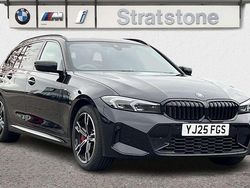 Black Used 2025 BMW 330e M Sport Estate | £40,999 (Fair price)