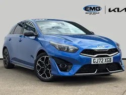 Blue flame Used 2022 Kia Ceed GT GT-Line Hatchback | £17,595 (Fair price)
