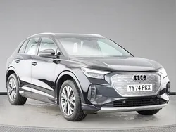Black New 2024 Audi Q4 e-tron Sport SUV | £32,495 (Good price)