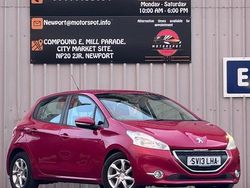 Red Used 2013 Peugeot 208 Active Hatchback | £3,500 (Fair price)