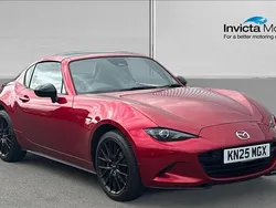 Red Used 2025 Mazda MX5 Homura-Line Cabriolet | £31,750 (Expensive)