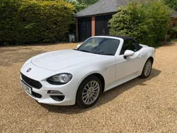 White Used 2017 Fiat 124 Spider Classica Cabriolet | £11,000 (Good price)