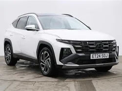 White Used 2024 Hyundai Tucson Ultimate SUV | £31,485 (Expensive)