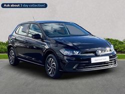 Black New 2025 VW Polo Life Hatchback | £18,858 (Fair price)