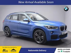 Blue Used 2016 BMW X1 M Sport SUV | £14,500 (Fair price)