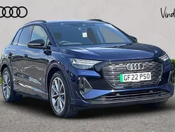 Blue Used 2022 Audi Q4 e-tron Comfort SUV | £29,812 (Expensive)