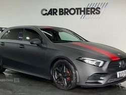 Black Used 2019 Mercedes A180 AMG line Hatchback | £14,495 (Fair price)