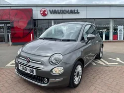 Grey Used 2018 Fiat 500 Lounge Hatchback | £7,993 (Fair price)