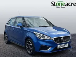 Blue Used 2020 MG MG3 Exclusive Hatchback | £8,521 (Fair price)