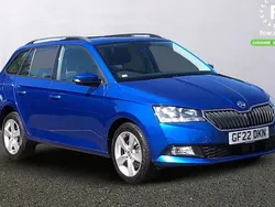 Blue Used 2022 Skoda Fabia SE L Estate | £16,499 (Fair price)
