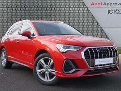 Red Used 2021 Audi Q3 S-Line SUV | £27,438 (Fair price)