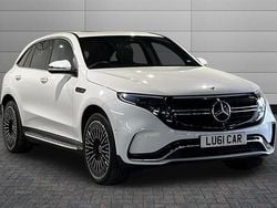 White Used 2022 Mercedes EQC400 AMG Line Premium SUV | £32,895 (A bit pricey)